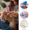 12 Pieces Knitting Stitch Holder Set 6 Size Colorful Aluminum Yarn Stitch Holder Set Needles Practical Knitting Crochet Tools Knitting Supplies for Manual DIY Blankets Knitting Project
